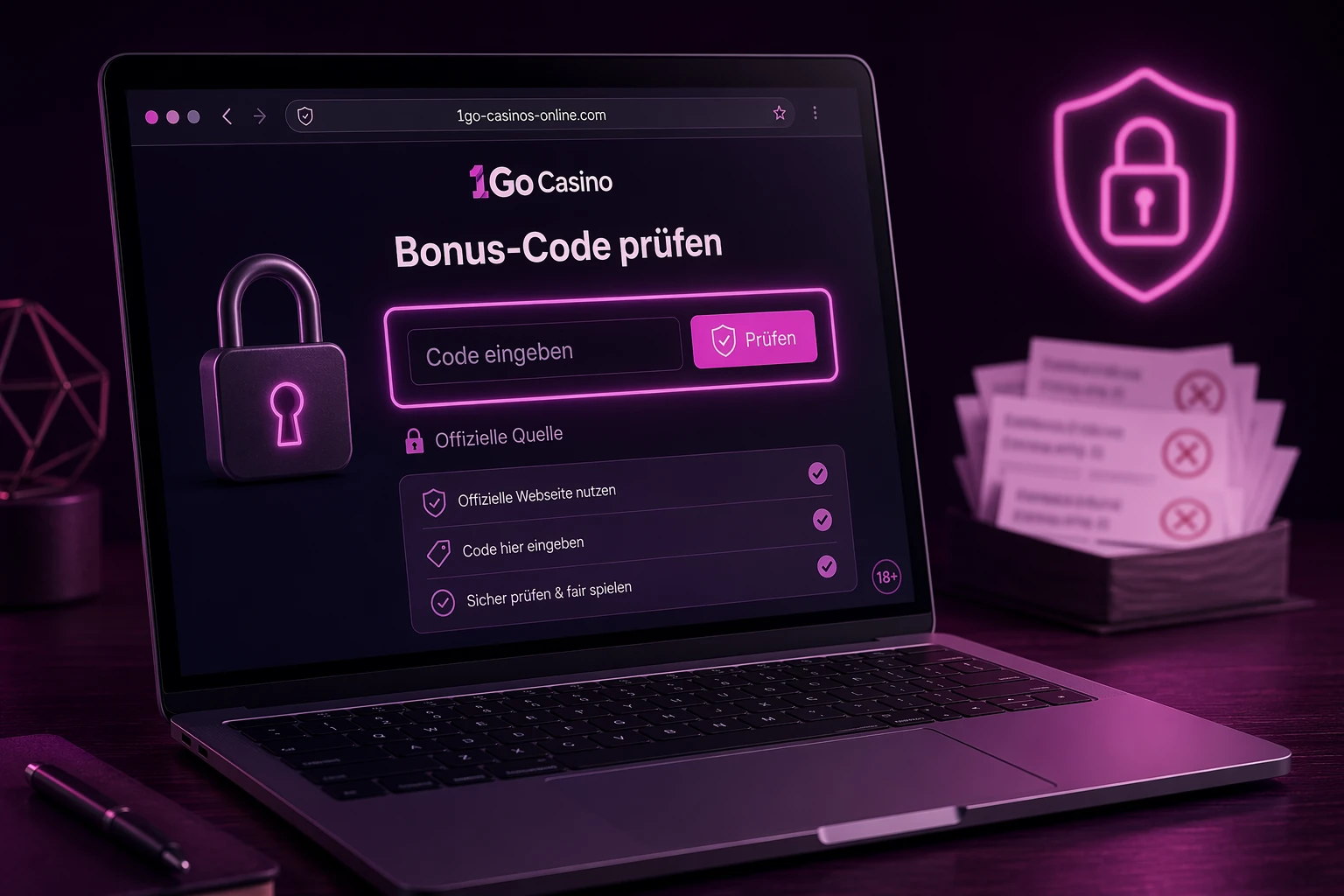 Bonus-Codes richtig prüfen und einsetzen